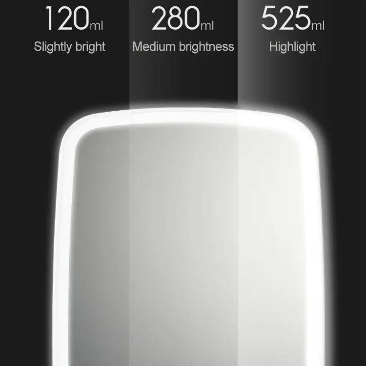 Gương trang điểm gập di động Xiaomi Youpin Jordan&Judy có đèn LED, đèn bàn trang điểm