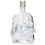 Bình thủy tinh đựng rượu vang, bình rượu vodka trong suốt bằng pha lê, quà tặng, dung tích: 650ml, bình thủy tinh