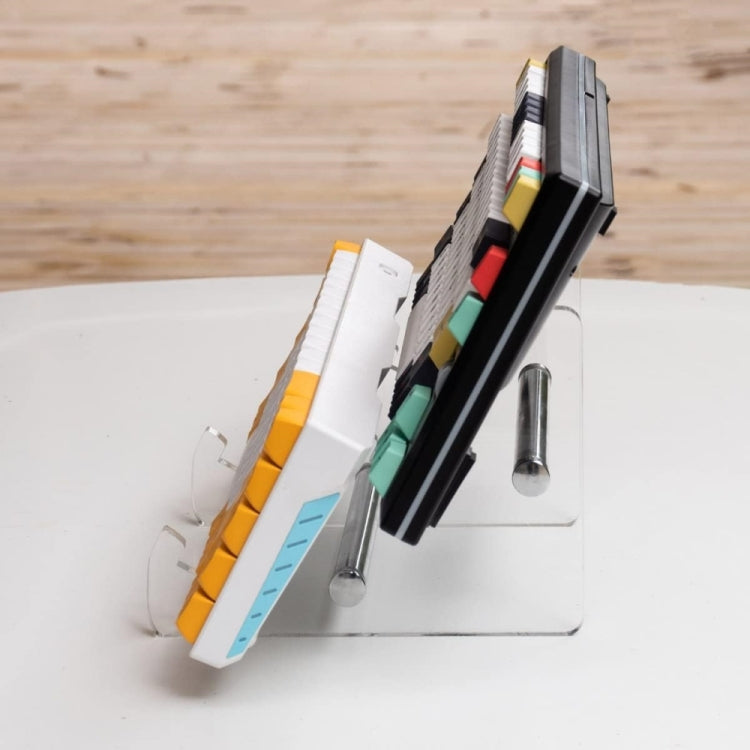 Giá đỡ bàn phím acrylic trong suốt hai lớp tháo rời YX003-2