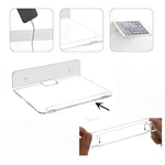 Giá treo tường acrylic 2 chiếc YX005