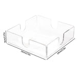 Giá đựng khăn giấy acrylic trong suốt YX011