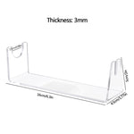 Giá đỡ dao trưng bày dao quân đội Thụy Sĩ acrylic YX021-2, kích thước: 16x4.5x5cm, YX021-2