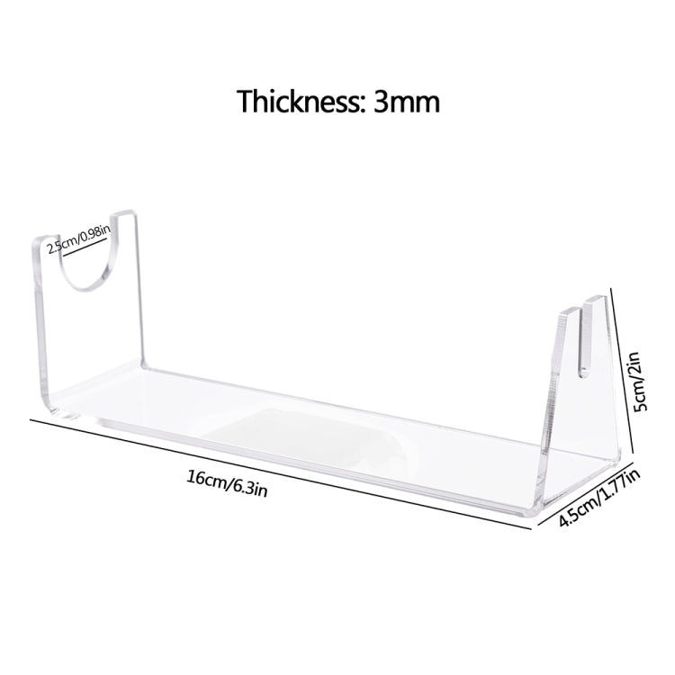 Giá đỡ dao trưng bày dao quân đội Thụy Sĩ acrylic YX021-2, kích thước: 16x4.5x5cm, YX021-2