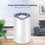 Máy lọc không khí ion âm di động khử trùng UV hình vuông, Máy tạo ẩm không khí ô tô và gia đình, Khử trùng UV hình vuông