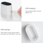 Máy lọc không khí ion âm đeo cổ HE-K001 sạc USB, loại bỏ formaldehyde di động trong gia đình