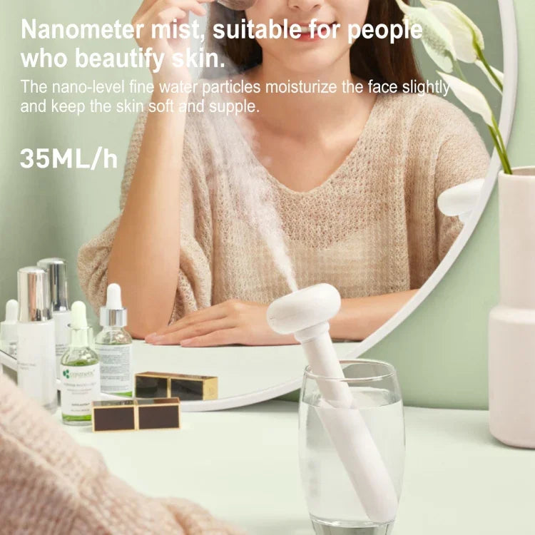 Máy tạo ẩm mini USB hình bánh donut Xiaomi JISULIFE chính hãng, Phiên bản nâng cấp, Máy tạo ẩm USB hình bánh donut