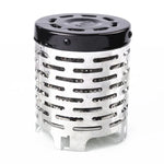 Vỏ bọc lò sưởi inox cho cắm trại ngoài trời, vỏ bọc lò sưởi mini cho lều, bọc lò sưởi hồng ngoại