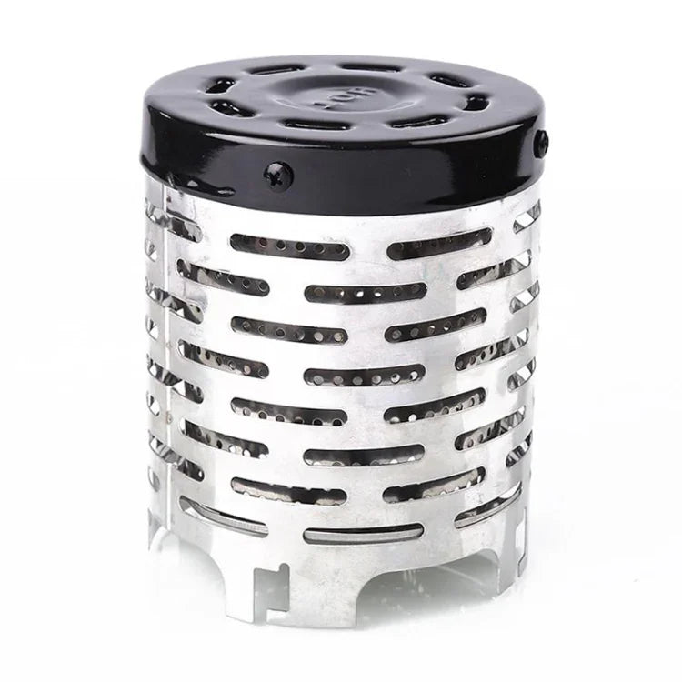 Vỏ bọc lò sưởi inox cho cắm trại ngoài trời, vỏ bọc lò sưởi mini cho lều, bọc lò sưởi hồng ngoại