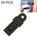 20 kẹp cố định dây buộc chống gió mái hiên lều ngoài trời đa chức năng