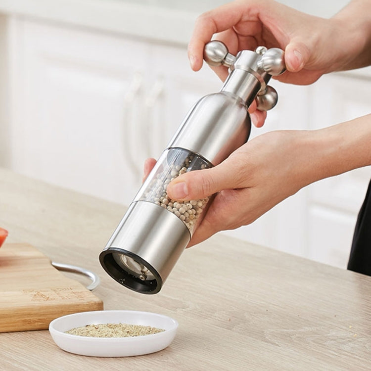 Máy xay tiêu hình bánh lái thép không gỉ MICLAN 304, Kích thước: S, S
