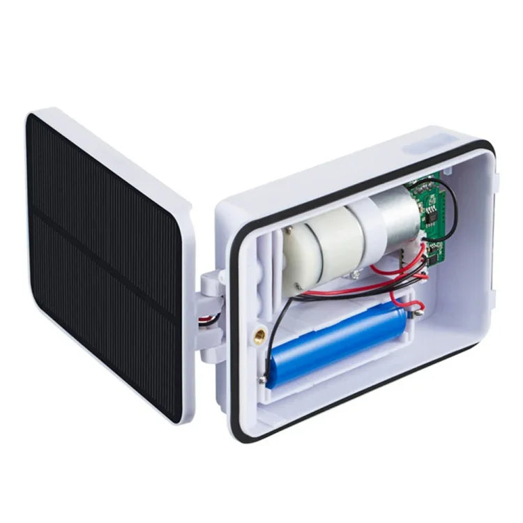 Bơm khí bể cá năng lượng mặt trời gập 5V, phích cắm US, máy tạo oxy năng lượng mặt trời