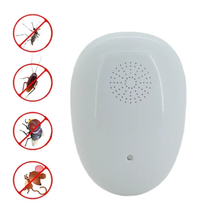 Máy đuổi côn trùng siêu âm AC 90-250V, máy đuổi muỗi, máy diệt côn trùng, phích cắm Mỹ