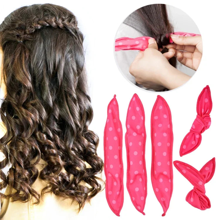20 cái lô uốn tóc sóng dễ thương hình tai thỏ ngủ