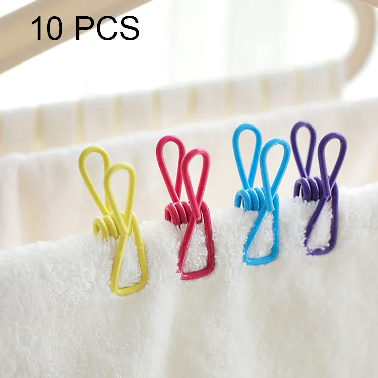 10 cái kẹp phơi ảnh trang trí nhà đa năng, giao màu ngẫu nhiên, kẹp phơi