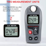 Máy đo ánh sáng kỹ thuật số LCD MT-30 cầm tay cho nhà máy / trường học / nhà ở nhiều dịp, phạm vi: 0.1-200,000 Lux, MT-30