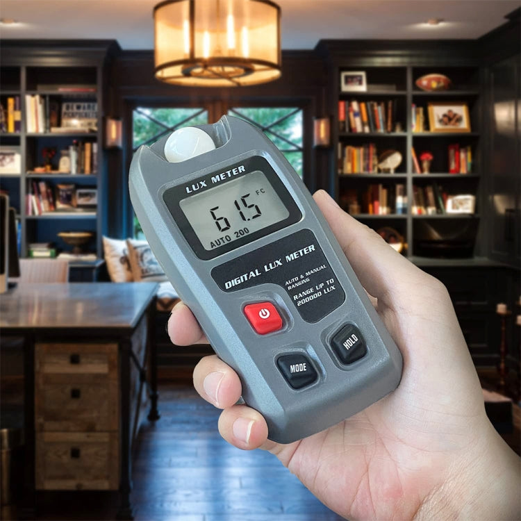 Máy đo ánh sáng kỹ thuật số LCD MT-30 cầm tay cho nhà máy / trường học / nhà ở nhiều dịp, phạm vi: 0.1-200,000 Lux, MT-30