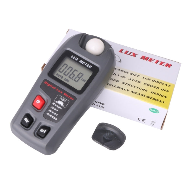 Máy đo ánh sáng kỹ thuật số LCD MT-30 cầm tay cho nhà máy / trường học / nhà ở nhiều dịp, phạm vi: 0.1-200,000 Lux, MT-30