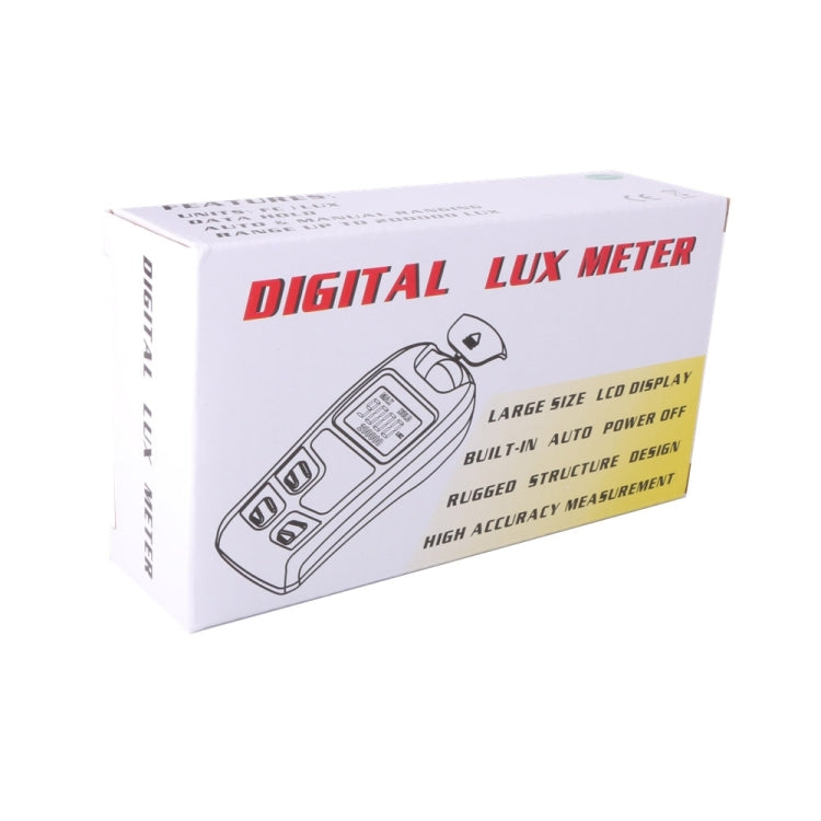 Máy đo ánh sáng kỹ thuật số LCD MT-30 cầm tay cho nhà máy / trường học / nhà ở nhiều dịp, phạm vi: 0.1-200,000 Lux, MT-30