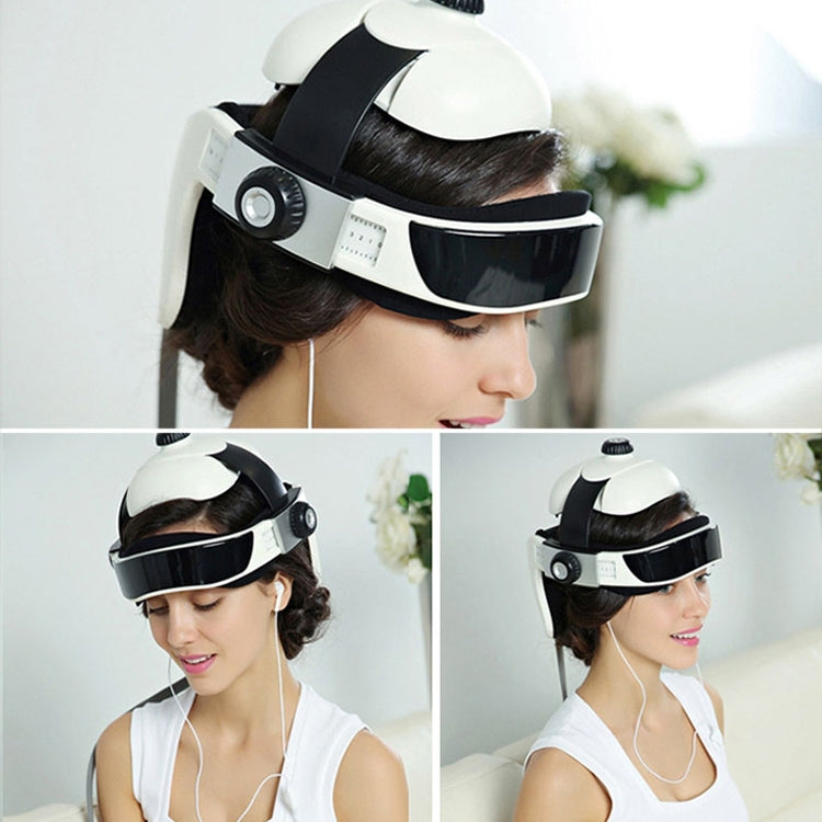 Máy Massage Đầu Bằng Áp Suất Không Khí Điện Tử, Mũ Massage Âm Nhạc Thư Giãn, Phích Cắm Mỹ, HC06285, HC06285EU, HC06285UK