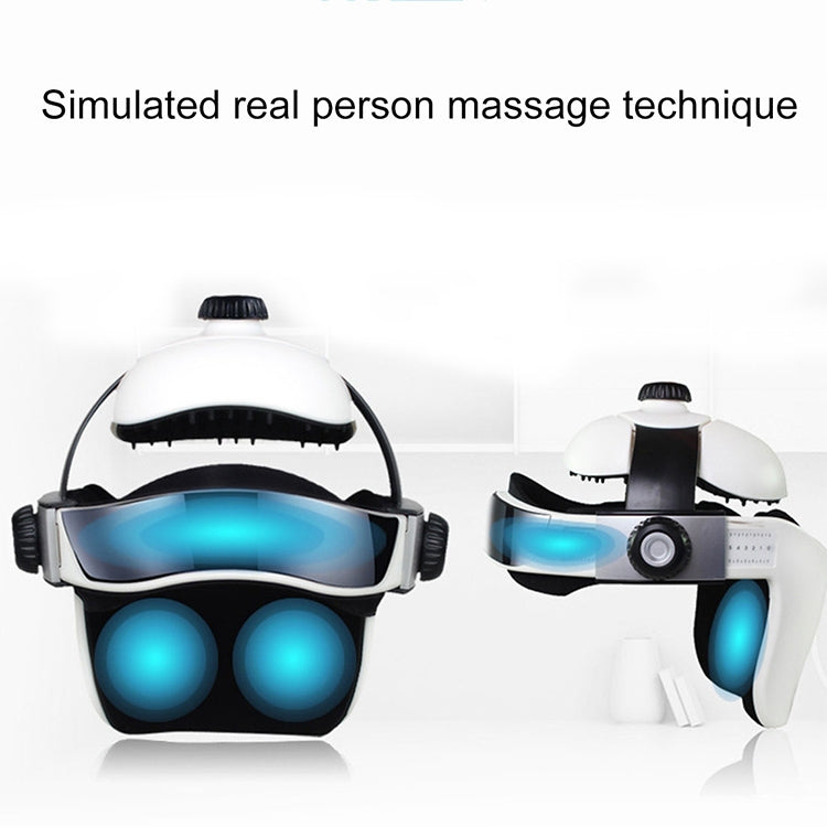 Máy Massage Đầu Bằng Áp Suất Không Khí Điện Tử, Mũ Massage Âm Nhạc Thư Giãn, Phích Cắm Mỹ, HC06285, HC06285EU, HC06285UK