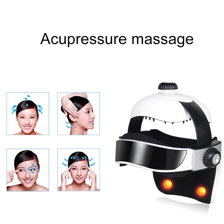 Máy Massage Đầu Bằng Áp Suất Không Khí Điện Tử, Mũ Massage Âm Nhạc Thư Giãn, Phích Cắm Mỹ, HC06285, HC06285EU, HC06285UK