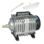 ACO-006 Máy bơm khí điện từ 80W 88L/phút, máy nén khí bể cá hải sản tăng oxy, bộ chia luồng khí, phích cắm Mỹ, ACO-006