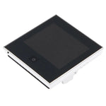 Bộ điều nhiệt phòng quạt cuộn 2 ống loại điều hòa trung tâm BAC-2000 với màn hình LCD cảm ứng, hiển thị tốc độ quạt / đồng hồ / nhiệt độ / thời gian / tuần / nhiệt v.v., BAC-2000 (Đen), BAC-2000 (Trắng)