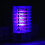 Đèn diệt muỗi ban đêm hiệu quả 4 đèn LED ánh sáng xanh, phích cắm US, AC110V, phích cắm US