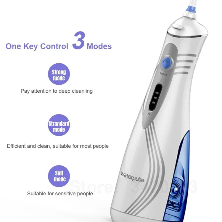 Máy tăm nước không dây sạc USB Waterpulse V400Plus, V400Plus, phích cắm: UK