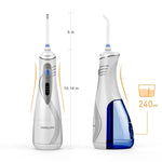 Máy tăm nước không dây sạc USB Waterpulse V400Plus, V400Plus, phích cắm: UK