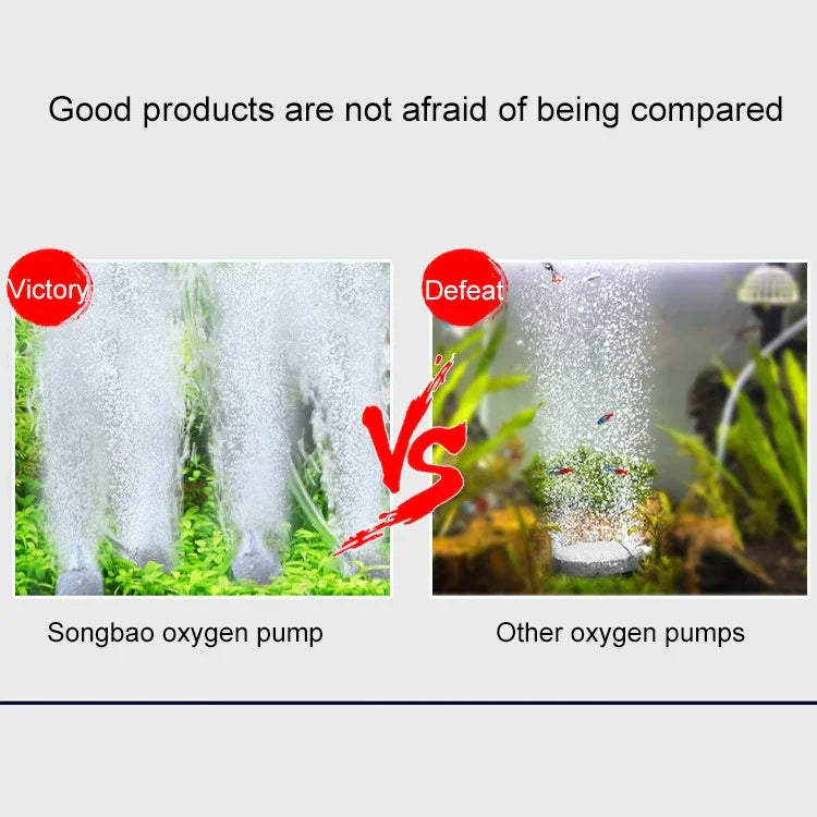 SOBO SB-988 Máy bơm khí bể cá 12W 4 cửa điều chỉnh lưu lượng, máy bơm oxy yên tĩnh, SOBO SB-988