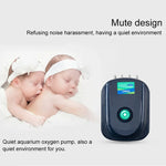 SOBO SB-988 Máy bơm khí bể cá 12W 4 cửa điều chỉnh lưu lượng, máy bơm oxy yên tĩnh, SOBO SB-988