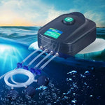 SOBO SB-988 Máy bơm khí bể cá 12W 4 cửa điều chỉnh lưu lượng, máy bơm oxy yên tĩnh, SOBO SB-988