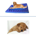 Đệm Giường Mùa Hè Cho Chó Thú Cưng Làm Mát Có Thể Tháo Rời, Trung Bình, Kích Thước:63*44*4cm, Kích Thước:63*44*4cm