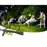 Đồ chơi huấn luyện chó, Bộ phóng bóng tennis điều khiển từ xa, Kích thước: 52*19*9cm, Bộ phóng bóng tennis