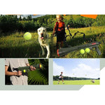 Đồ chơi huấn luyện chó, Bộ phóng bóng tennis điều khiển từ xa, Kích thước: 52*19*9cm, Bộ phóng bóng tennis