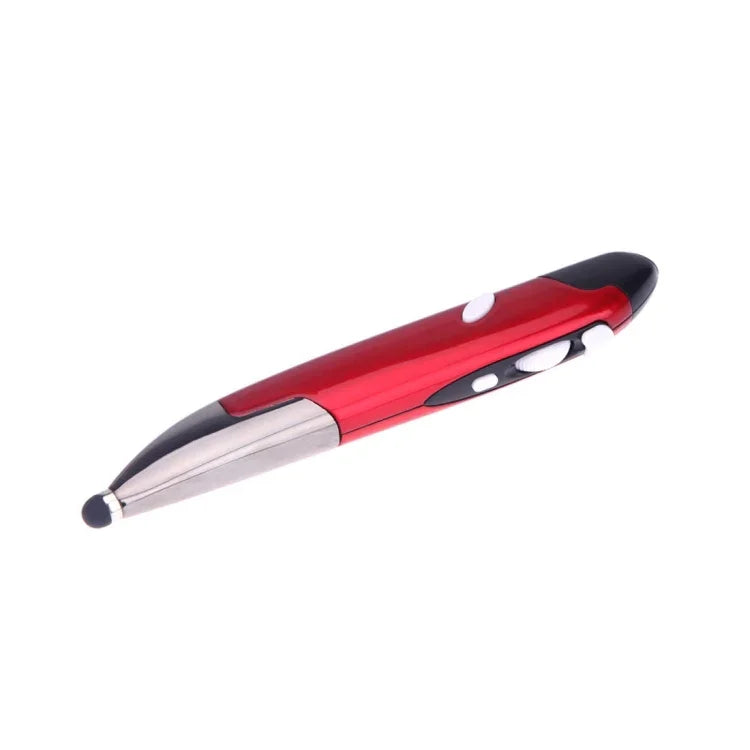 Chuột thông minh không dây kiểu bút cầm tay sáng tạo 2.4GHz cho laptop PC, Màu đỏ, Xanh, Xám