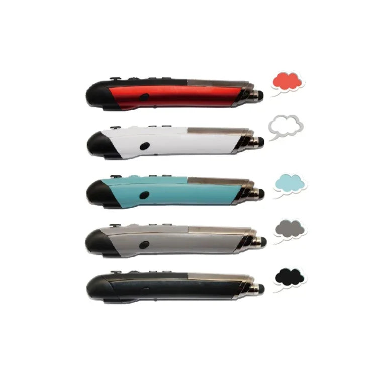 Chuột không dây thông minh kiểu bút sáng tạo PR-08 2.4G, Khoảng cách hiệu quả: 10m, PR-08 (Đỏ), PR-08 (Xanh dương), PR-08 (Xám), PR-08 (Đen), PR-08 (Trắng)