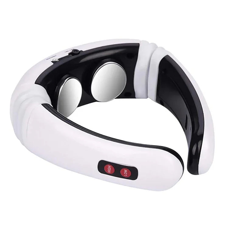 Máy Massage Điện Xung Vai Cổ Lưng 1300 mAh Sạc USB, Máy Massage Điện Xung