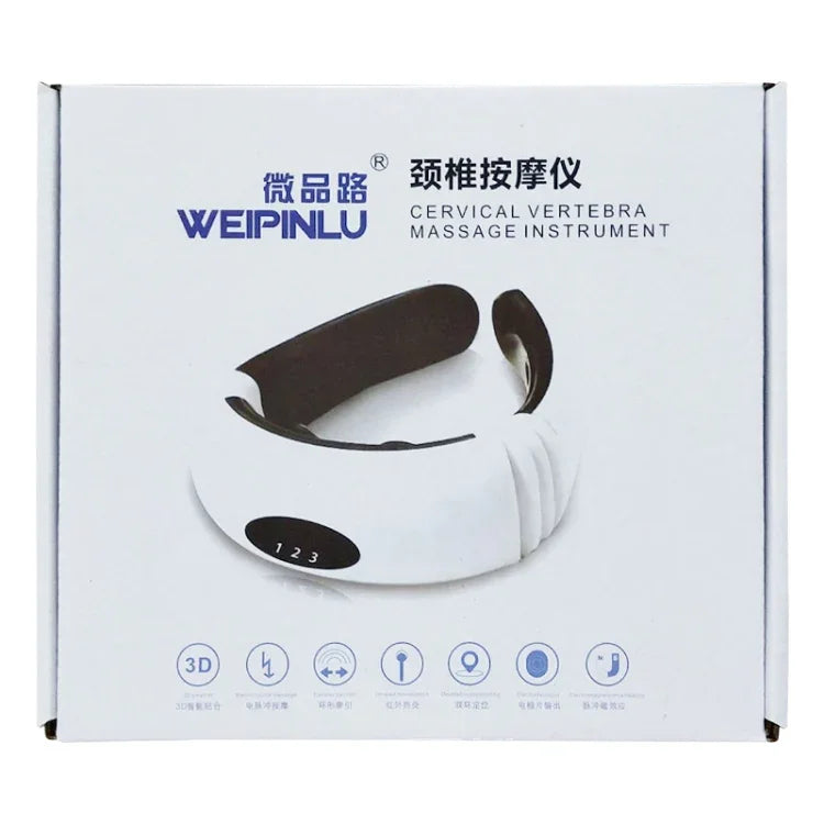 Máy Massage Điện Xung Vai Cổ Lưng 1300 mAh Sạc USB, Máy Massage Điện Xung