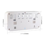Đồng hồ báo thức nhạc kỹ thuật số LED màn hình lớn đa chức năng hiển thị thời gian / tuần / nhiệt độ / lịch & điều khiển từ xa, DC 5V, Đồng hồ báo thức nhạc
