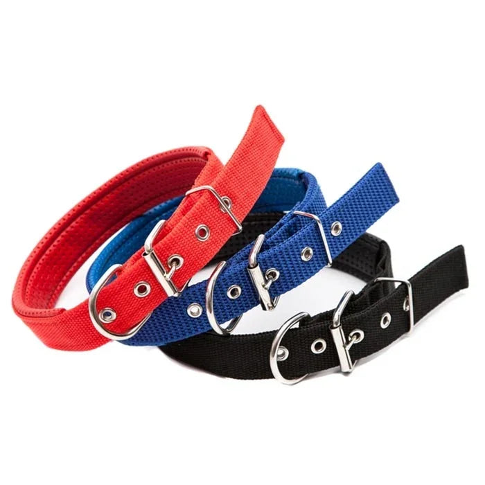 Vòng cổ thú cưng bằng bông xốp Polyester Dây đeo cổ chó Mèo Chó, 3.5cm x 57cm, 3.5cm x 57cm Đen, 3.5cm x 57cm Đỏ