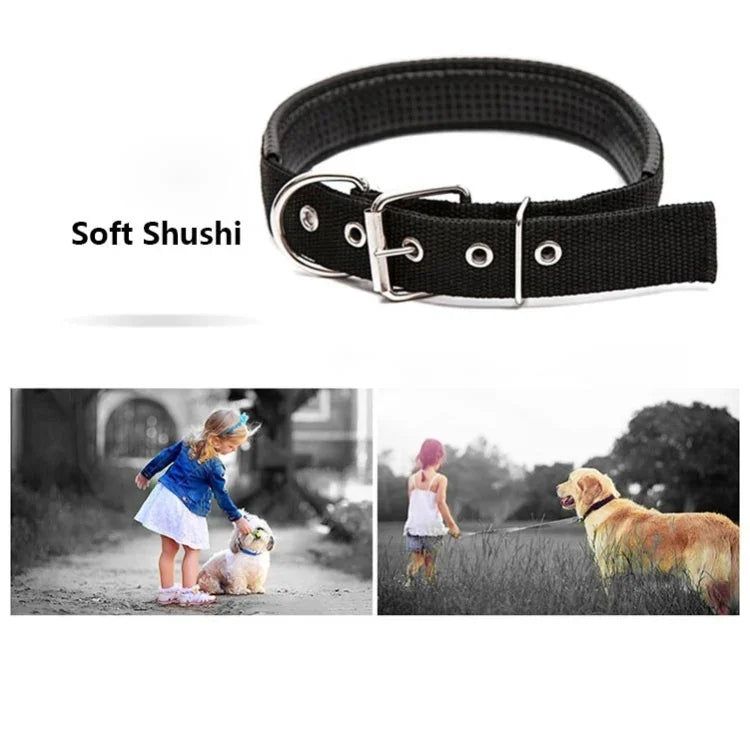 Vòng cổ thú cưng bằng bông xốp Polyester Dây đeo cổ chó Mèo Chó, 3.5cm x 57cm, 3.5cm x 57cm Đen, 3.5cm x 57cm Đỏ