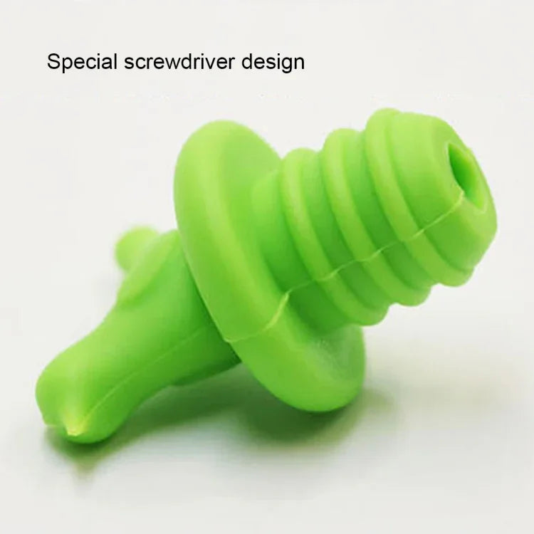 2 cái nút chai bia rượu hình chim sáng tạo bằng silicone giao màu ngẫu nhiên, 10 cái hình chim