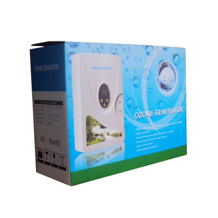 Máy tạo ozone 600MG làm sạch tiệt trùng rau củ quả, Phích cắm Mỹ, Phích cắm EU