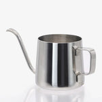 Ấm pha cà phê nhỏ giọt bằng thép không gỉ 304, vòi dài hẹp có tai treo, dung tích 250ML