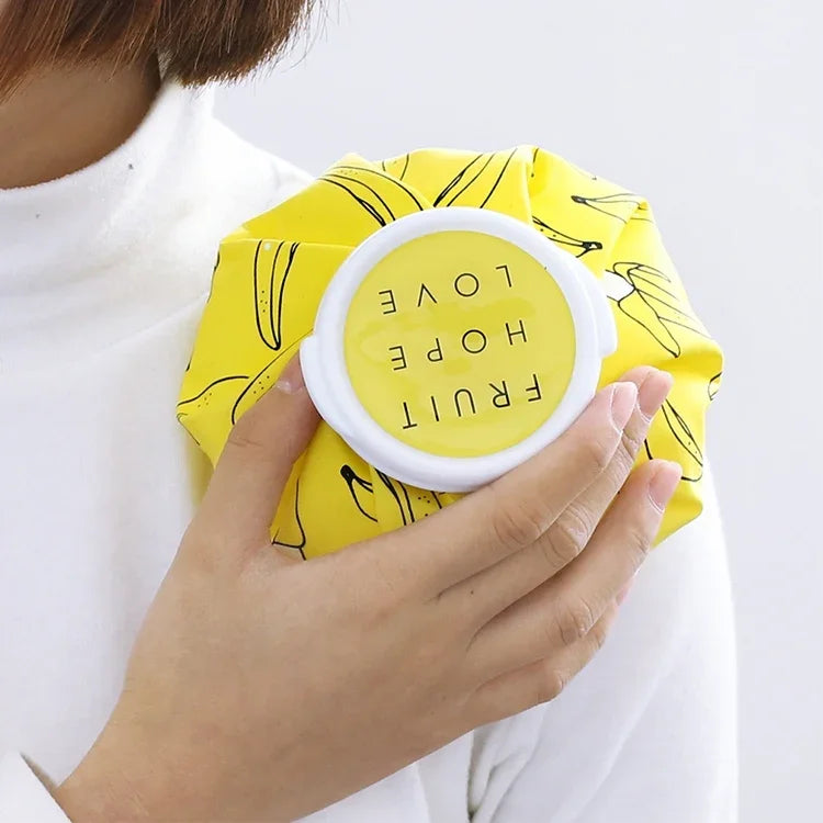 Túi Đá Chườm Trị Liệu Nóng Lạnh Cho Chấn Thương Tập Luyện Hoạt Hình Hoạt Hình, Giao Màu Ngẫu Nhiên