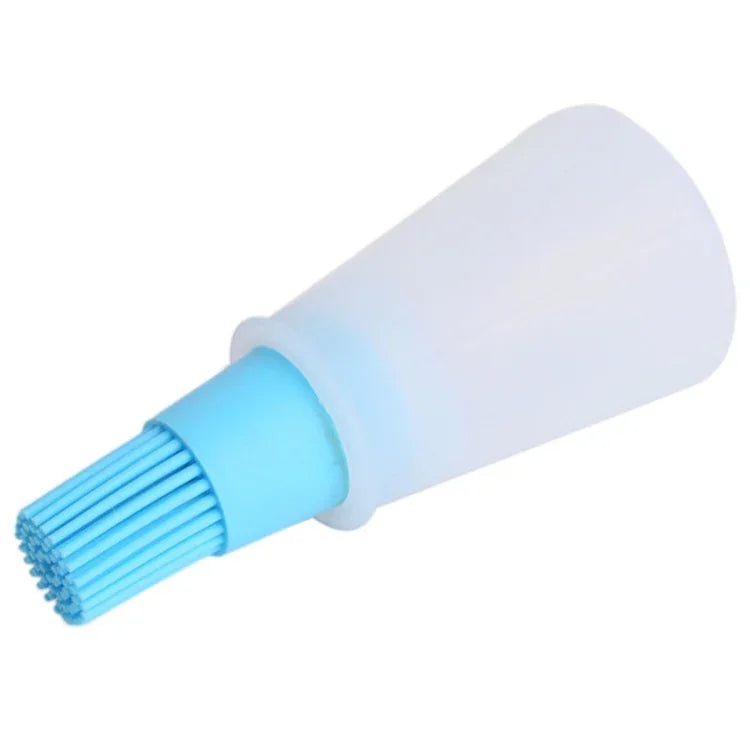 Cọ silicon nhà bếp, cọ quét dầu, bình đựng dầu, màu giao ngẫu nhiên, 11.5x5cm