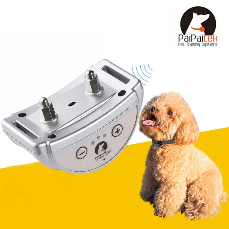 PD258 Hệ Thống Kiểm Soát Huấn Luyện Thú Cưng Vòng Cổ Chống Sủa Tự Động Cho Chó, Kích Thước S, PD258 (Bạc), PD258 (Cà Phê), PD258 (Vàng), PD258 (Vàng Hồng), PD258 Đen