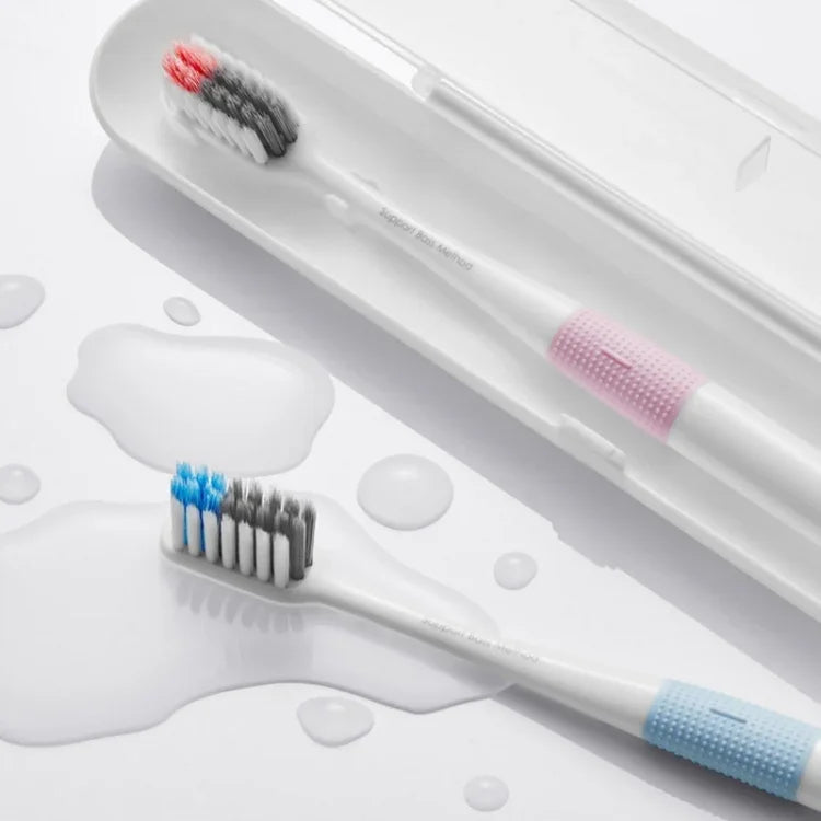 Bộ 4 bàn chải đánh răng mềm phương pháp Bass Xiaomi Mijia Dr.Bei chính hãng, 4 cái